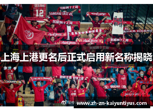 上海上港更名后正式启用新名称揭晓
